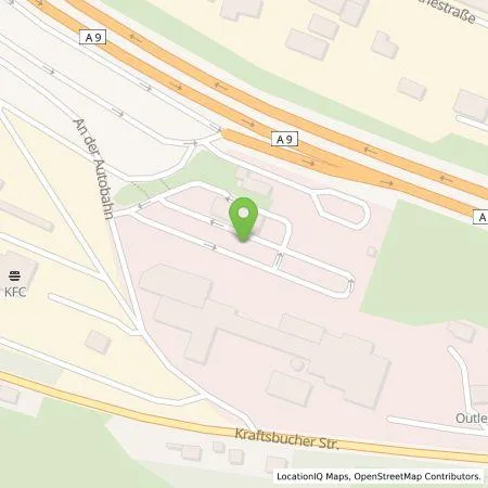 Standortübersicht der Tankstelle EWE Go GmbH in 91171 Greding