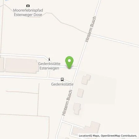 Standortübersicht der Tankstelle EWE Go GmbH in 26897 Esterwegen