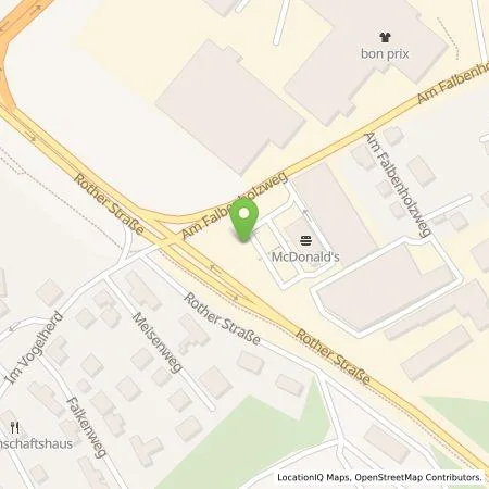 Standortübersicht der Tankstelle EWE Go GmbH in 91126 Schwabach