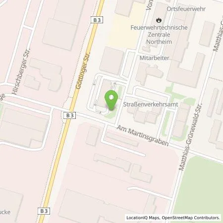 Standortübersicht der Tankstelle EWE Go GmbH in 37154 Northeim