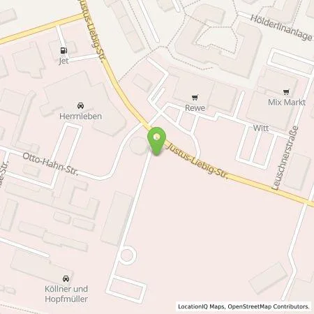 Standortübersicht der Tankstelle EWE Go GmbH in 95447 Bayreuth