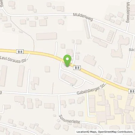 Standortübersicht der Tankstelle EWE Go GmbH in 97318 Kitzingen