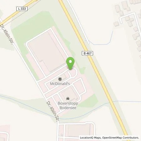 Standortübersicht der Tankstelle EWE Go GmbH in 88069 Tettnang