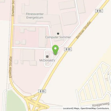 Standortübersicht der Tankstelle EWE Go GmbH in 59557 Lippstadt