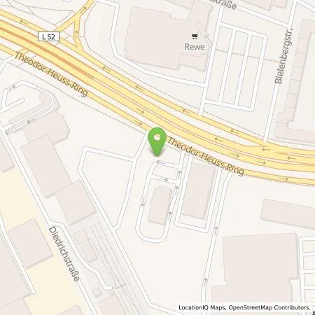 Standortübersicht der Tankstelle EWE Go GmbH in 24143 Kiel