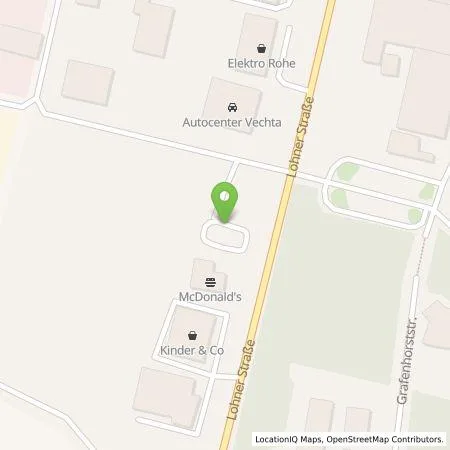 Standortübersicht der Tankstelle EWE Go GmbH in 49377 Vechta