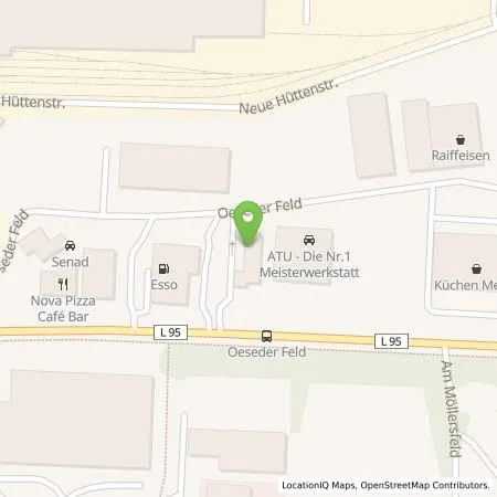 Standortübersicht der Tankstelle EWE Go GmbH in 49124 Georgsmarienhütte