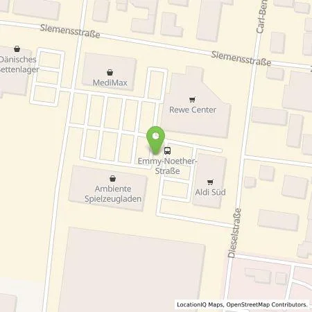 Standortübersicht der Tankstelle EWE Go GmbH in 63755 Alzenau