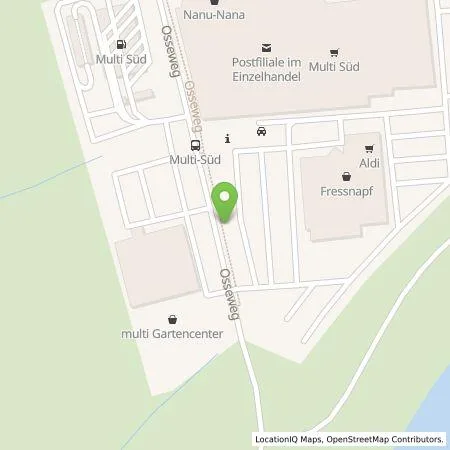 Standortübersicht der Tankstelle EWE Go GmbH in 26789 Leer