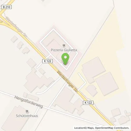 Standortübersicht der Tankstelle EWE Go GmbH in 26607 Aurich