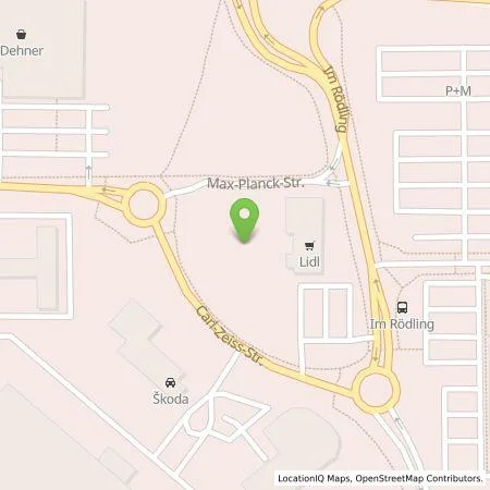 Standortübersicht der Tankstelle EWE Go GmbH in 64331 Weiterstadt