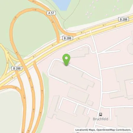 Standortübersicht der Tankstelle EWE Go GmbH in 47809 Krefeld