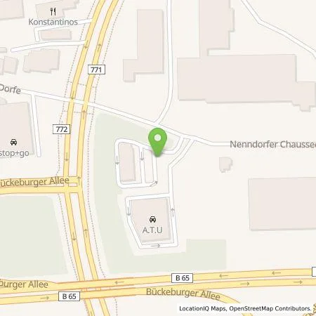 Standortübersicht der Tankstelle EWE Go GmbH in 30453 Hannover