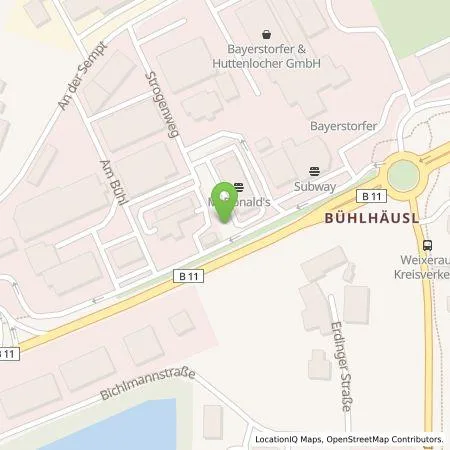 Standortübersicht der Tankstelle EWE Go GmbH in 84174 Eching