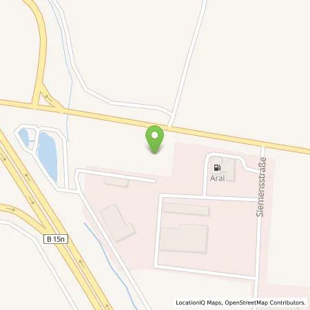 Standortübersicht der Tankstelle EWE Go GmbH in 84069 Schierling