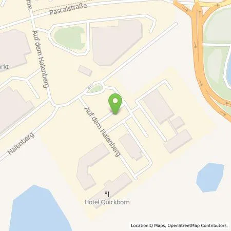 Standortübersicht der Tankstelle EWE Go GmbH in 25451 Quickborn