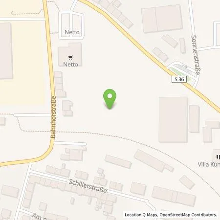 Standortübersicht der Tankstelle EWE Go GmbH in 04746 Hartha