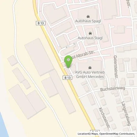 Standortübersicht der Tankstelle EWE Go GmbH in 83646 Bad Toelz