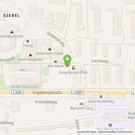 Standortübersicht der Tankstelle Stadtwerke Stuttgart GmbH in 70499 Stuttgart