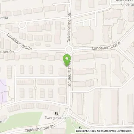 Standortübersicht der Tankstelle Stadtwerke Stuttgart GmbH in 70499 Stuttgart