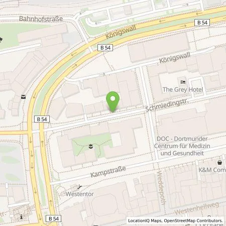 Standortübersicht der Tankstelle Dortmunder Energie- und Wasserversorgung GmbH in 44137 Dortmund