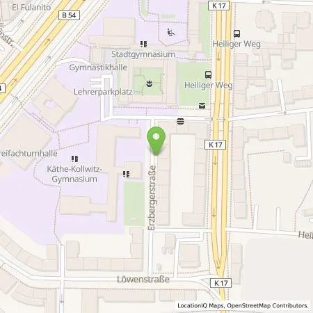 Standortübersicht der Tankstelle Dortmunder Energie- und Wasserversorgung GmbH in 44135 Dortmund