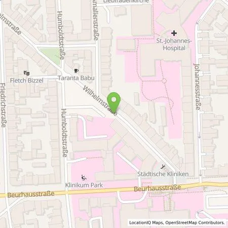 Standortübersicht der Tankstelle Dortmunder Energie- und Wasserversorgung GmbH in 44137 Dortmund