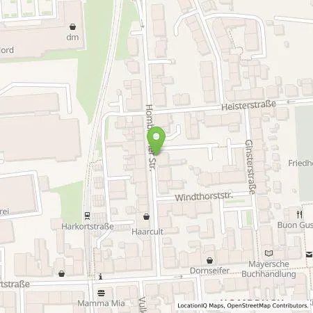 Standortübersicht der Tankstelle Dortmunder Energie- und Wasserversorgung GmbH in 44225 Dortmund