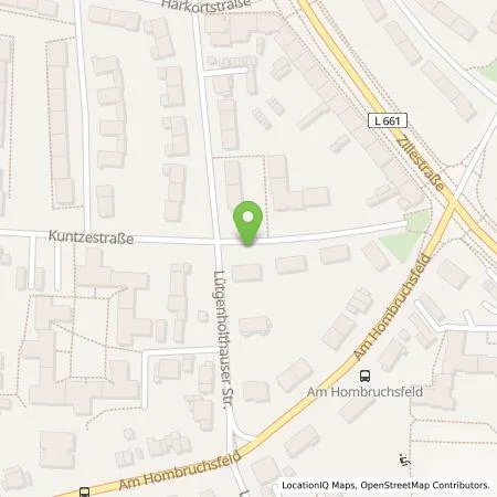 Standortübersicht der Tankstelle Dortmunder Energie- und Wasserversorgung GmbH in 44225 Dortmund