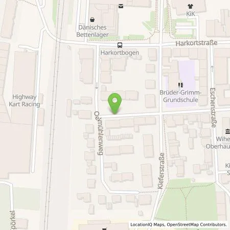 Standortübersicht der Tankstelle Dortmunder Energie- und Wasserversorgung GmbH in 44225 Dortmund