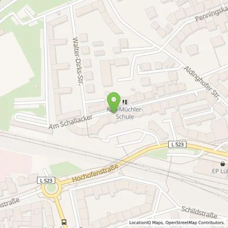 Standortübersicht der Tankstelle Dortmunder Energie- und Wasserversorgung GmbH in 44263 Dortmund