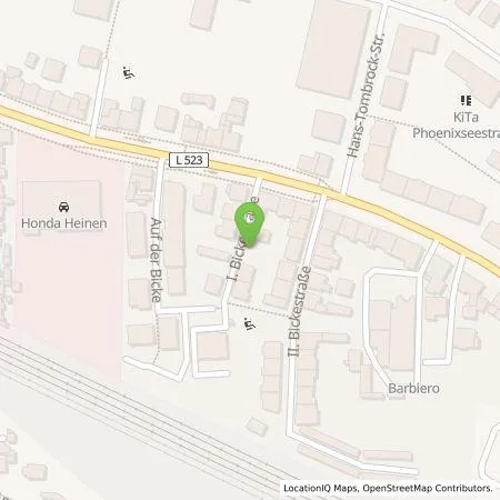 Standortübersicht der Tankstelle Dortmunder Energie- und Wasserversorgung GmbH in 44229 Dortmund