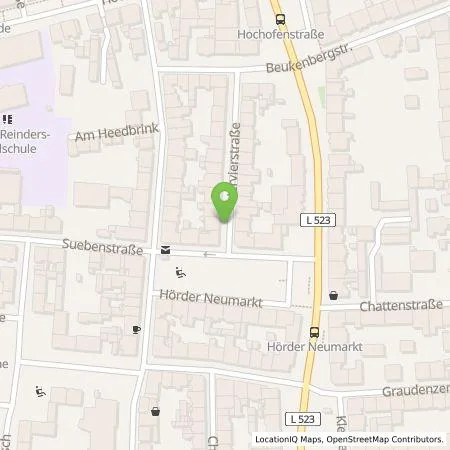 Standortübersicht der Tankstelle Dortmunder Energie- und Wasserversorgung GmbH in 44263 Dortmund