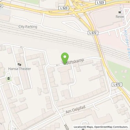 Standortübersicht der Tankstelle Dortmunder Energie- und Wasserversorgung GmbH in 44263 Dortmund