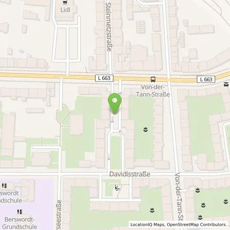 Standortübersicht der Tankstelle Dortmunder Energie- und Wasserversorgung GmbH in 44135 Dortmund