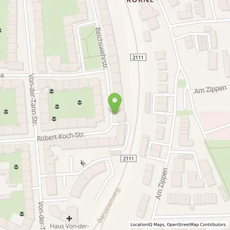 Standortübersicht der Tankstelle Dortmunder Energie- und Wasserversorgung GmbH in 44135 Dortmund