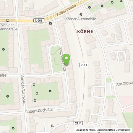 Standortübersicht der Tankstelle Dortmunder Energie- und Wasserversorgung GmbH in 44135 Dortmund