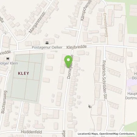 Standortübersicht der Tankstelle Dortmunder Energie- und Wasserversorgung GmbH in 44149 Dortmund