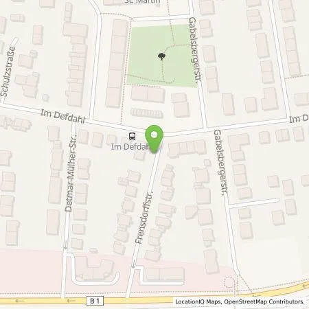 Standortübersicht der Tankstelle Dortmunder Energie- und Wasserversorgung GmbH in 44229 Dortmund