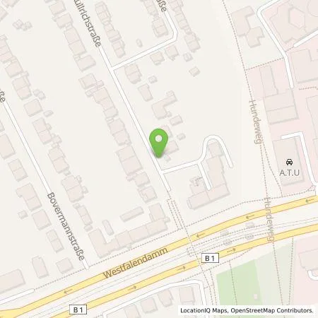 Standortübersicht der Tankstelle Dortmunder Energie- und Wasserversorgung GmbH in 44141 Dortmund