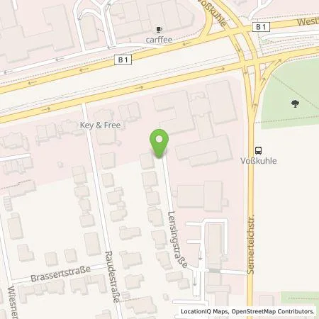 Standortübersicht der Tankstelle Dortmunder Energie- und Wasserversorgung GmbH in 44141 Dortmund