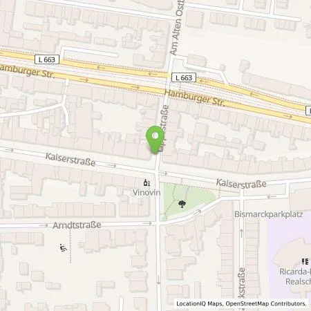 Standortübersicht der Tankstelle Dortmunder Energie- und Wasserversorgung GmbH in 44135 Dortmund