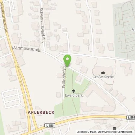 Standortübersicht der Tankstelle Dortmunder Energie- und Wasserversorgung GmbH in 44287 Dortmund