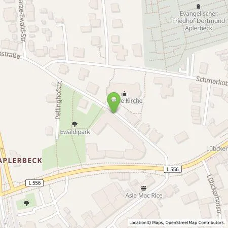 Standortübersicht der Tankstelle Dortmunder Energie- und Wasserversorgung GmbH in 44287 Dortmund