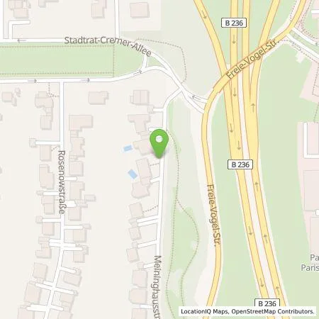 Standortübersicht der Tankstelle Dortmunder Energie- und Wasserversorgung GmbH in 44141 Dortmund