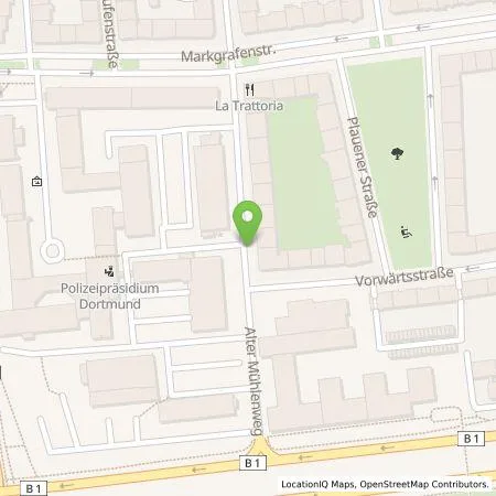 Standortübersicht der Tankstelle Dortmunder Energie- und Wasserversorgung GmbH in 44139 Dortmund