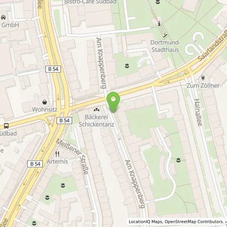 Standortübersicht der Tankstelle Dortmunder Energie- und Wasserversorgung GmbH in 44139 Dortmund