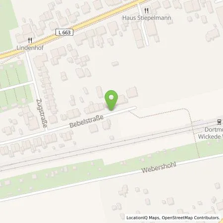 Standortübersicht der Tankstelle Dortmunder Energie- und Wasserversorgung GmbH in 44319 Dortmund