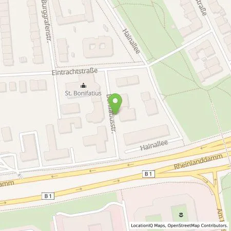 Standortübersicht der Tankstelle Dortmunder Energie- und Wasserversorgung GmbH in 44139 Dortmund