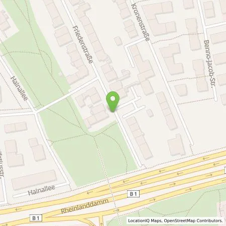 Standortübersicht der Tankstelle Dortmunder Energie- und Wasserversorgung GmbH in 44139 Dortmund